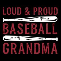 Loud And Proud Baseball Grandma Gift Impact Tech Backpack