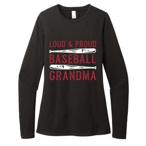 Loud And Proud Baseball Grandma Gift Womens CVC Long Sleeve Shirt