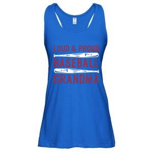 Loud And Proud Baseball Grandma Gift Ladies Essential Flowy Tank