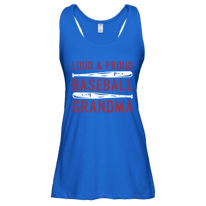 Loud And Proud Baseball Grandma Gift Ladies Essential Flowy Tank