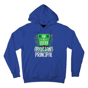 Lucky Assistant Principal St Paddys Day Assistant Principals Gift Hoodie