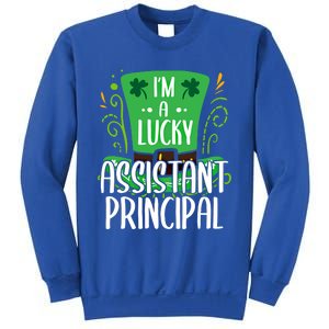 Lucky Assistant Principal St Paddys Day Assistant Principals Gift Sweatshirt