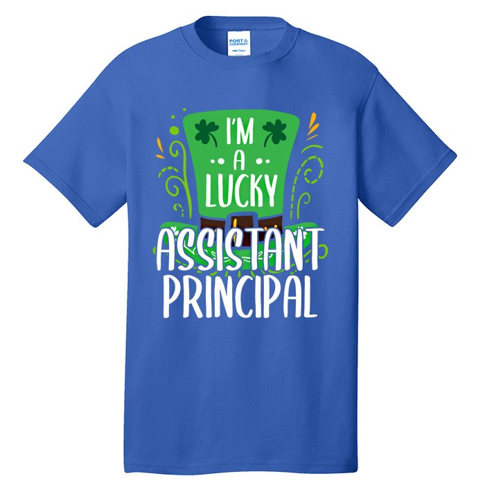 Lucky Assistant Principal St Paddys Day Assistant Principals Gift Tall T-Shirt