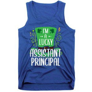 Lucky Assistant Principal St Paddys Day Assistant Principals Gift Tank Top