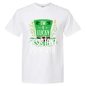 Lucky Assistant Principal St Paddys Day Assistant Principals Gift Garment-Dyed Heavyweight T-Shirt