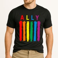 LGBT Ally Pride Rainbow Proud Ally Performance Shirt