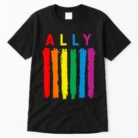 LGBT Ally Pride Rainbow Proud Ally Tall T-Shirt