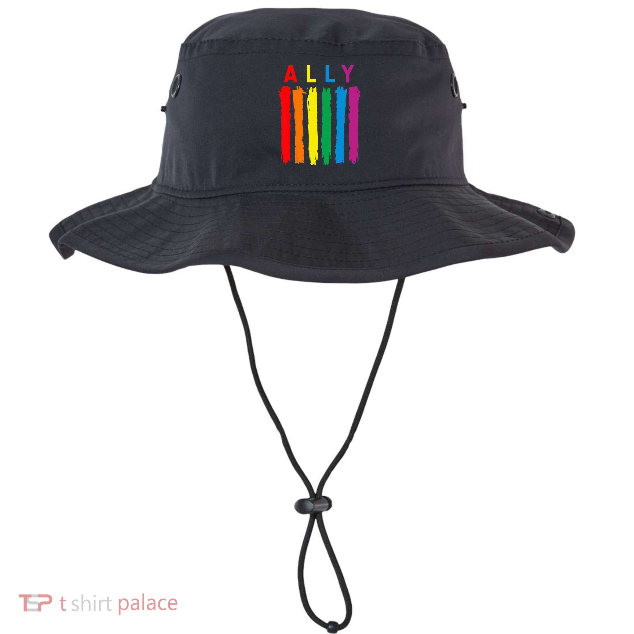 LGBT Ally Pride Rainbow Proud Ally Bucket Hat