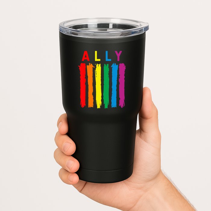 LGBT Ally Pride Rainbow Proud Ally Tumbler