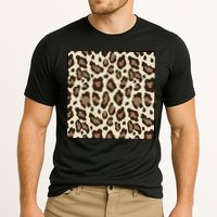 Leopard Animal Print Pattern Performance Shirt