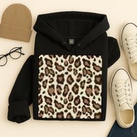 Leopard Animal Print Pattern Hoodie