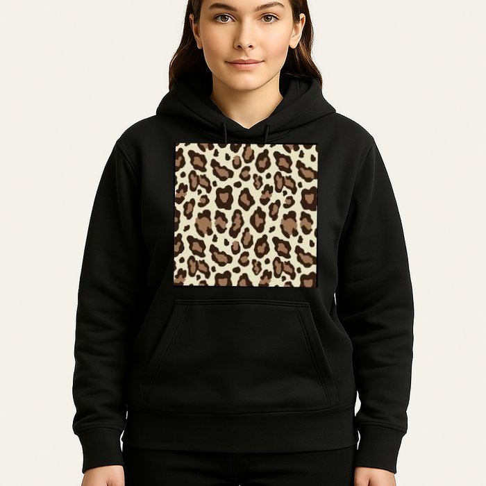 Leopard Animal Print Pattern Hoodie