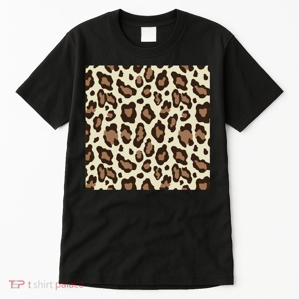 Leopard Animal Print Pattern Tall T-Shirt