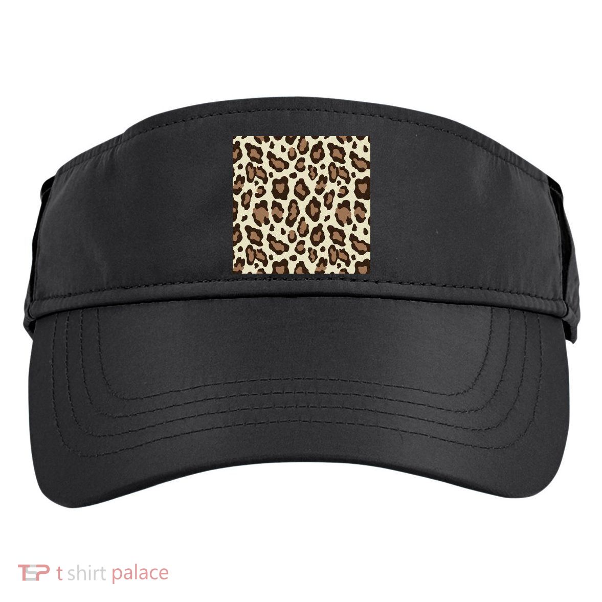 Leopard Animal Print Pattern Adult Drive Performance Visor