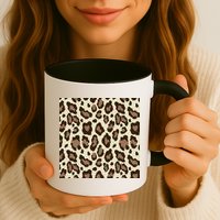 Leopard Animal Print Pattern Coffee Mug