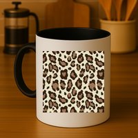 Leopard Animal Print Pattern Coffee Mug