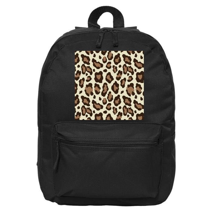 Leopard Animal Print Pattern 16 in Basic Backpack