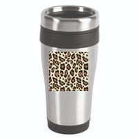 Leopard Animal Print Pattern 16oz Travel Tumbler