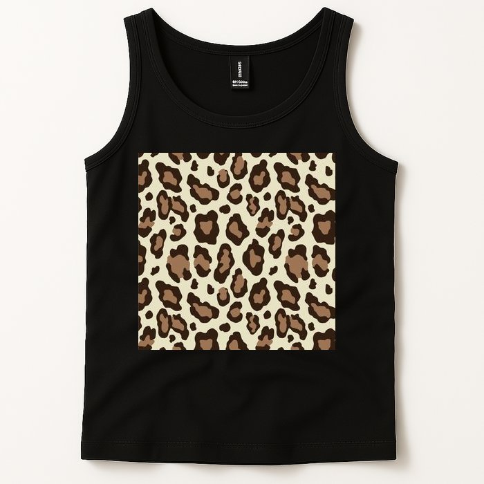 Leopard Animal Print Pattern Tank Top