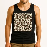 Leopard Animal Print Pattern Tank Top