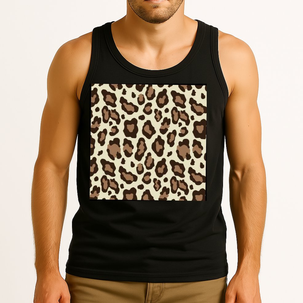 Leopard Animal Print Pattern Tank Top