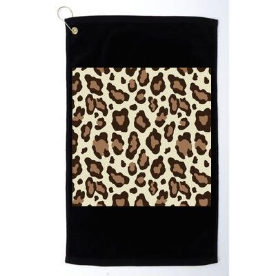 Leopard Animal Print Pattern Golf Towel