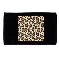Leopard Animal Print Pattern Microfiber Hand Towel