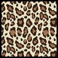 Leopard Animal Print Pattern Short Acrylic Beanie