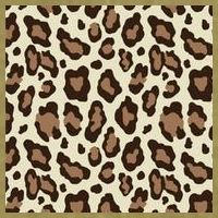 Leopard Animal Print Pattern Garment-Dyed Women's Muscle Tee