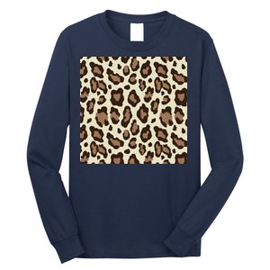 Leopard Animal Print Pattern Long Sleeve Shirt