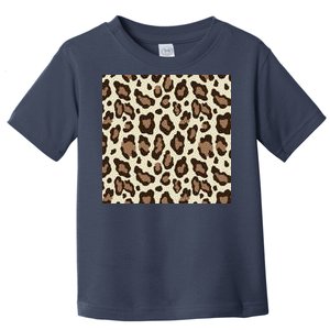 Leopard Animal Print Pattern Toddler T-Shirt