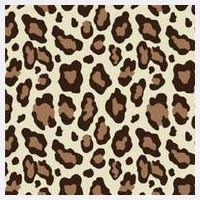 Leopard Animal Print Pattern Garment-Dyed Sweatshirt