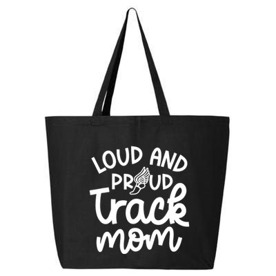Loud And Proud Track Mom Runner Track And Field Cute Funny 25L Jumbo Tote
