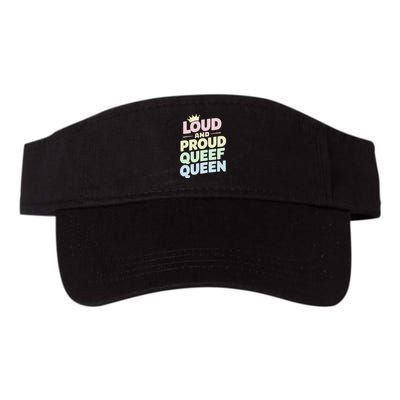 Loud And Proud Queef Queen Funny Visor