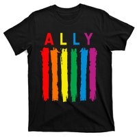 Lgbt Ally Pride Rainbow Proud Ally T-Shirt