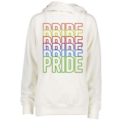 Lgbt Awareness Pride Month Meaningful Gift Womens Funnel Neck Pullover Hood