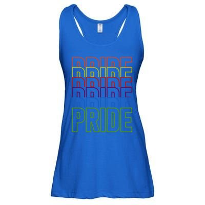 Lgbt Awareness Pride Month Meaningful Gift Ladies Essential Flowy Tank