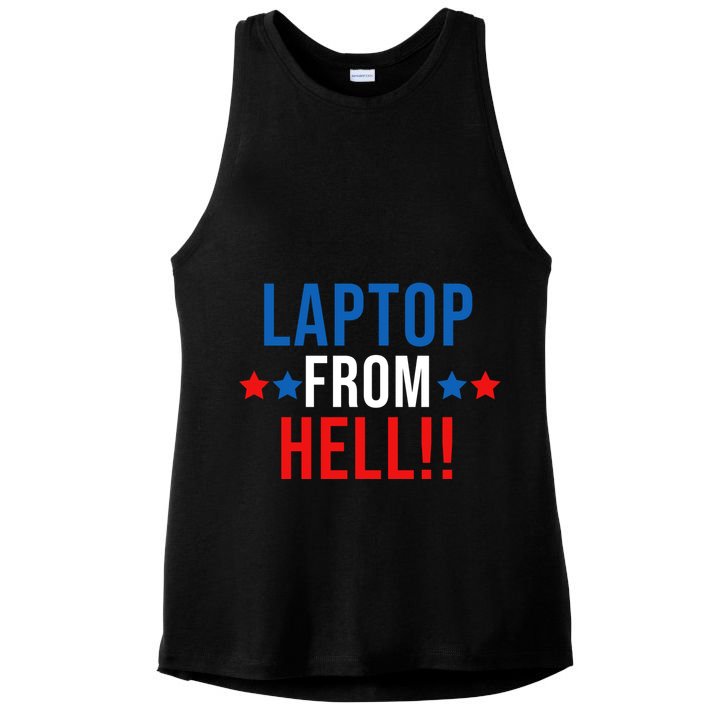 Laptop From Hell Ladies PosiCharge Tri-Blend Wicking Tank
