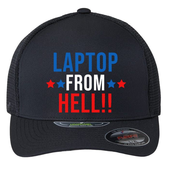 Laptop From Hell Flexfit Unipanel Trucker Cap