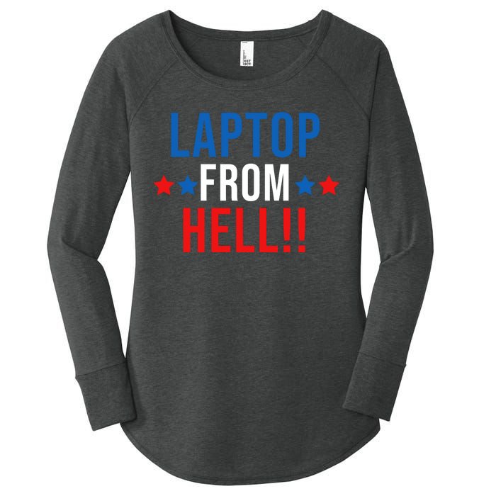 Laptop From Hell Women's Perfect Tri Tunic Long Sleeve Shirt