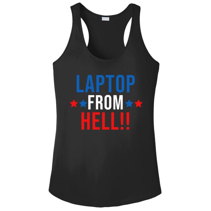 Laptop From Hell Ladies PosiCharge Competitor Racerback Tank