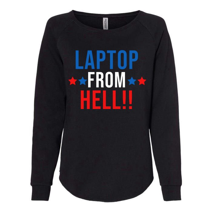 Laptop From Hell Womens California Wash Sweatshirt