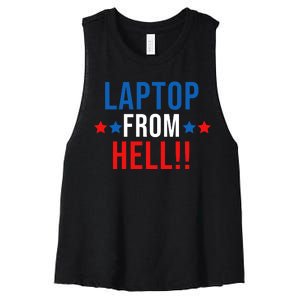 Laptop From Hell Women's Racerback Cropped Tank