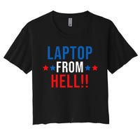 Laptop From Hell Women's Crop Top Tee