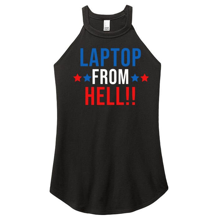 Laptop From Hell Women's Perfect Tri Rocker Tank