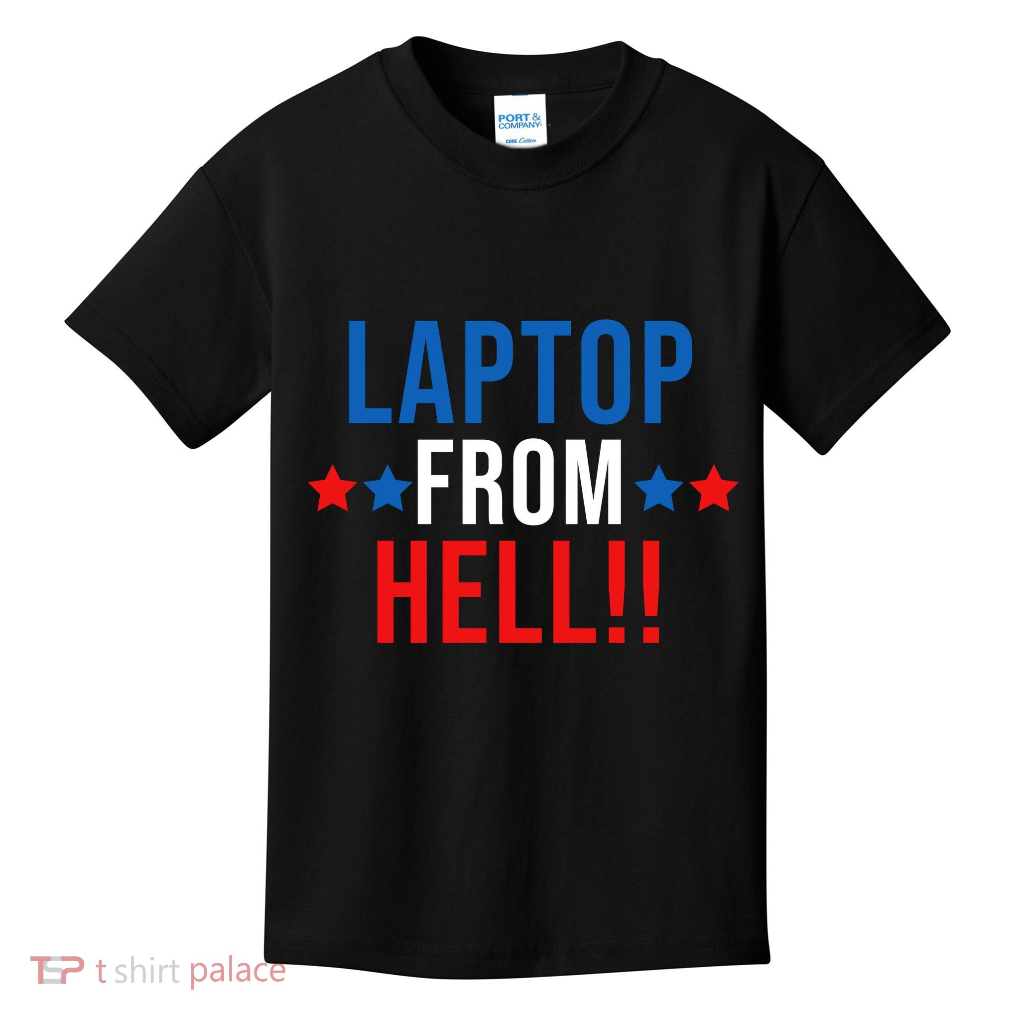 Laptop From Hell Kids T-Shirt