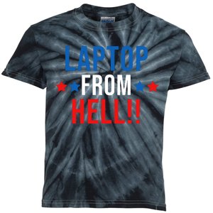 Laptop From Hell Kids Tie-Dye T-Shirt