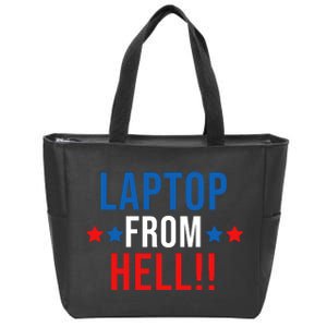 Laptop From Hell Zip Tote Bag