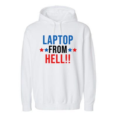 Laptop From Hell Garment-Dyed Fleece Hoodie