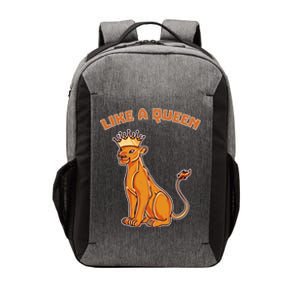 Like A Queen Queen Of The Jungle Lioness Vector Backpack